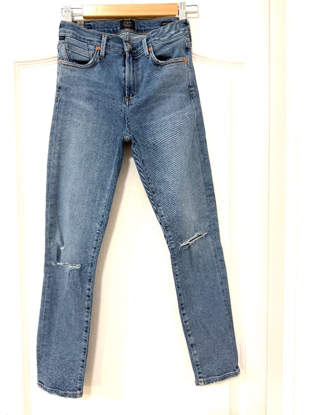 Citizens of Humanity Rocket Crop High Rise Skinny Jeans 25